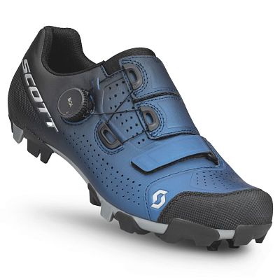 Превью  Велоботинки для кросс-кантри SCOTT MTB Team Boa Black Fade/Metallic Blue